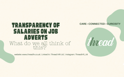 Transparency of Salaries on Job Adverts – Let’s Discuss!